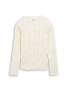 Langarmshirt aus Spitze