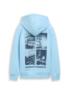 Oversize Hoodie Sweatshirt mit Rückenprint