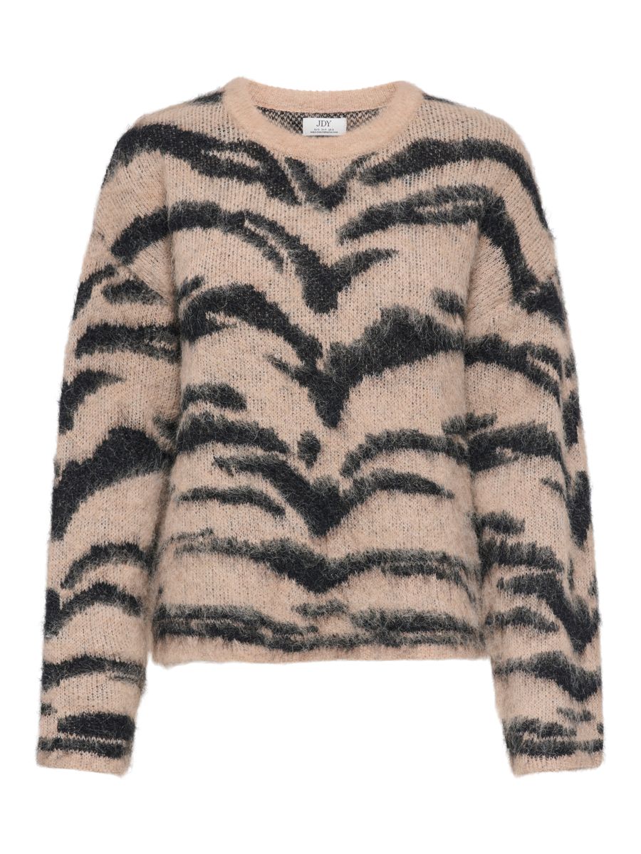 JDYCECILIE L/S ON ANIMAL PULLOVER KNT