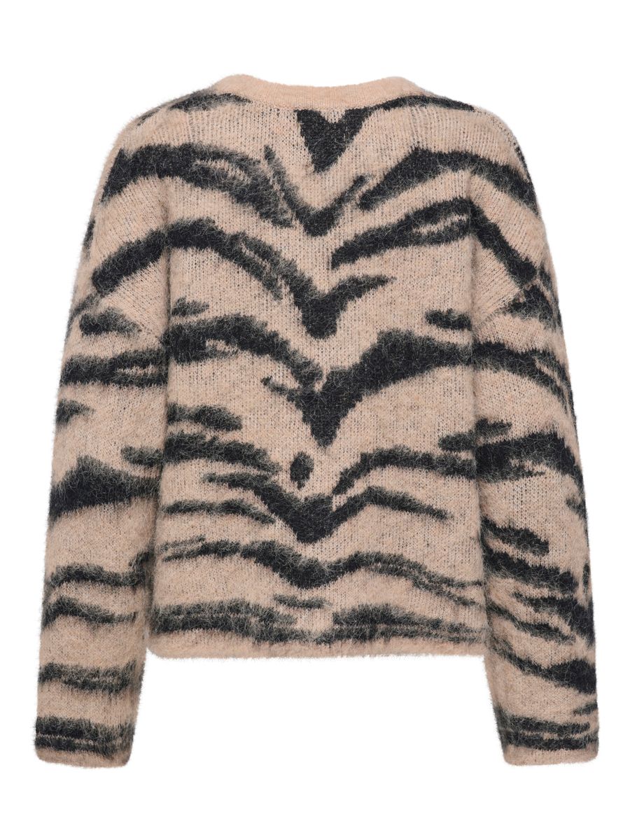 JDYCECILIE L/S ON ANIMAL PULLOVER KNT