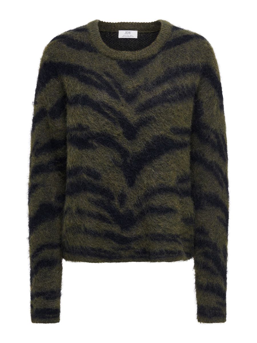JDYCECILIE L/S ON ANIMAL PULLOVER KNT