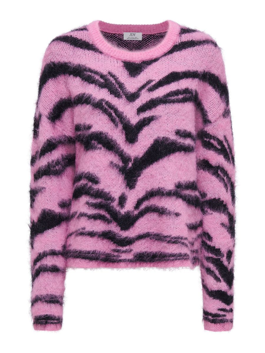 JDYCECILIE L/S ON ANIMAL PULLOVER KNT