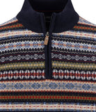 Zip Troyer, Jacquard, Lambswool*RWS