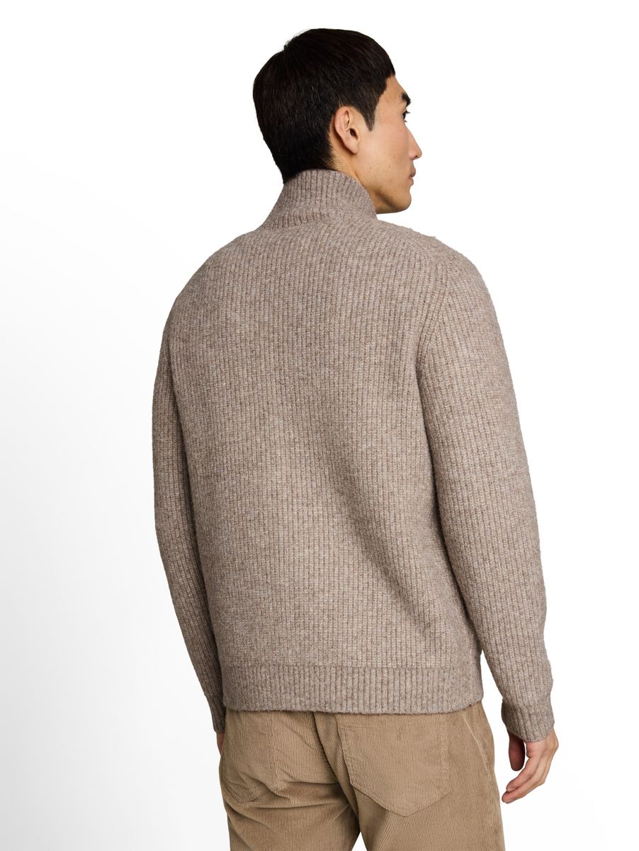 Strickjacke mit Wollanteil