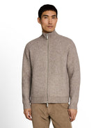 Strickjacke mit Wollanteil