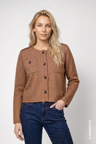 Strickjacke mit Taschen
