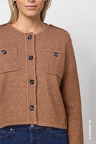 Strickjacke mit Taschen