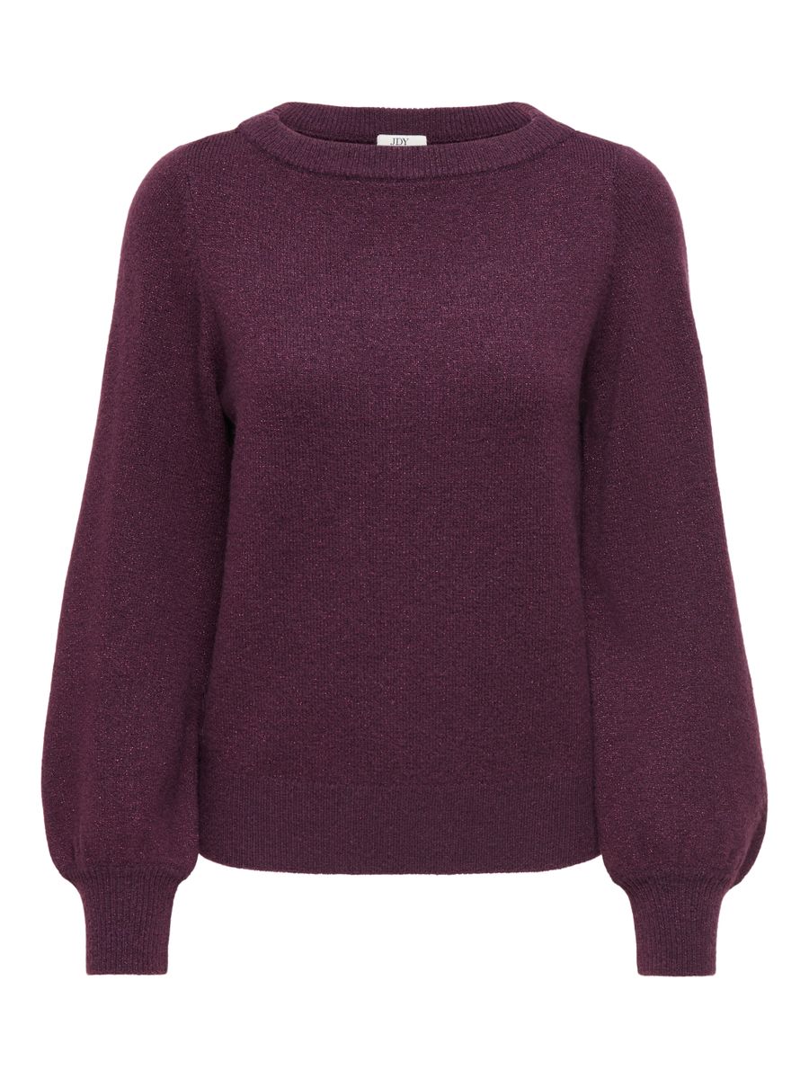 JDYRUE GLITTER L/S BOAT PULLOVE KNT NOOS