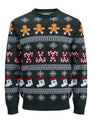 JJXMAS SANTA KNIT CREW NECK