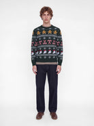 JJXMAS SANTA KNIT CREW NECK