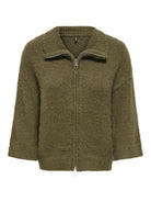 ONLMAGGIE 3/4 WIDE ZIP CARDI CC KNT