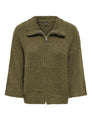ONLMAGGIE 3/4 WIDE ZIP CARDI CC KNT