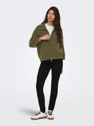 ONLMAGGIE 3/4 WIDE ZIP CARDI CC KNT