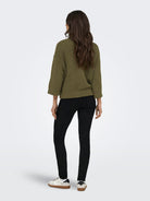 ONLMAGGIE 3/4 WIDE ZIP CARDI CC KNT