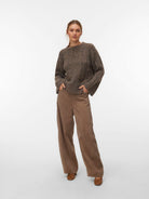 VMINGRID LS O-NECK CABLE PULLOVER BOO
