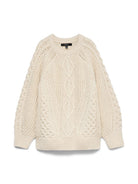 VMMIRANDA CABLE LS RAGLAN O-NECK PULLOVE