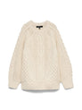 VMMIRANDA CABLE LS RAGLAN O-NECK PULLOVE