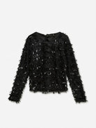 VMCYLLE LS O-NECK BOW SQ TOP JRS