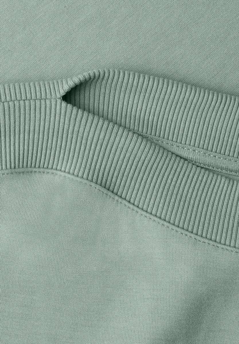 3/4-Arm Shirt mit Boat Neck und Tunnelzug