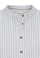 Baumwollbluse mit Knopfleiste