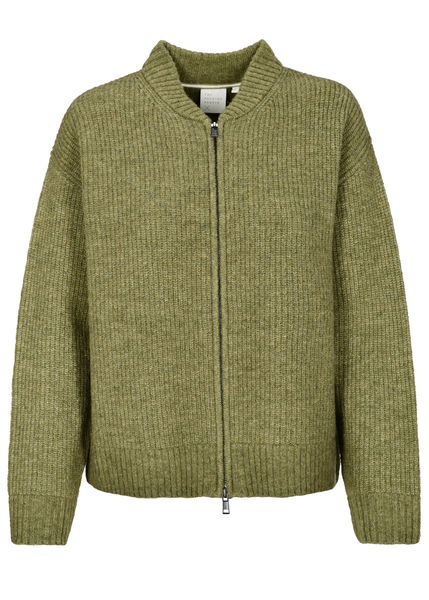 Cozy Zipper Cardigan