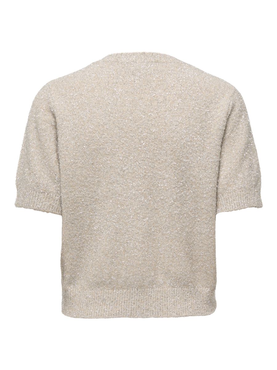 JDYNADINE S/S GLITTER CARDIGAN KNT