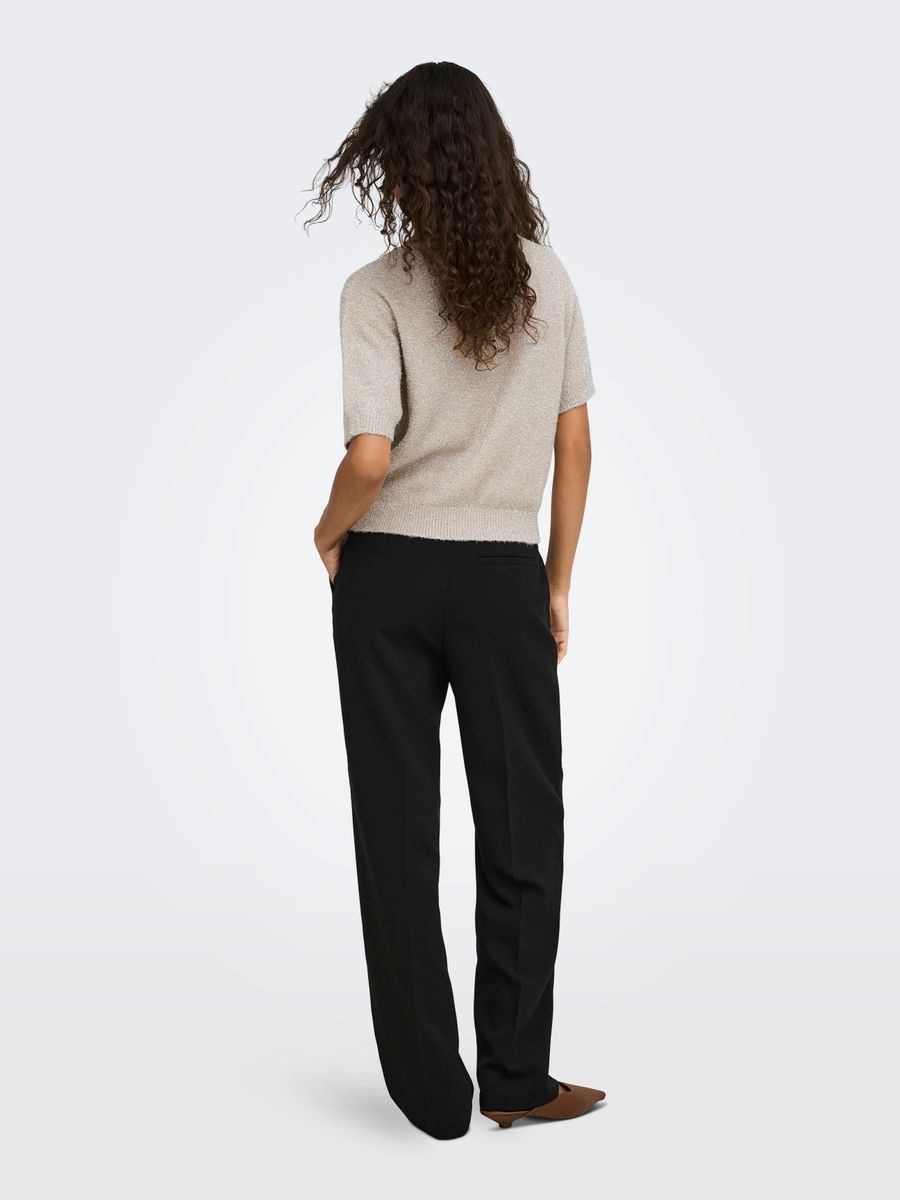 JDYNADINE S/S GLITTER CARDIGAN KNT