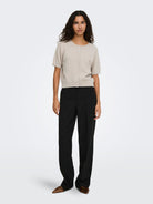 JDYNADINE S/S GLITTER CARDIGAN KNT