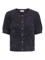 JDYNADINE S/S GLITTER CARDIGAN KNT