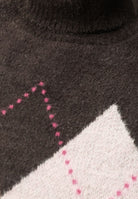 Pullunder mit Kragen und Argyle-Muster