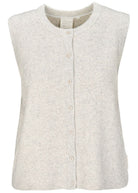 Cozy knitted vest