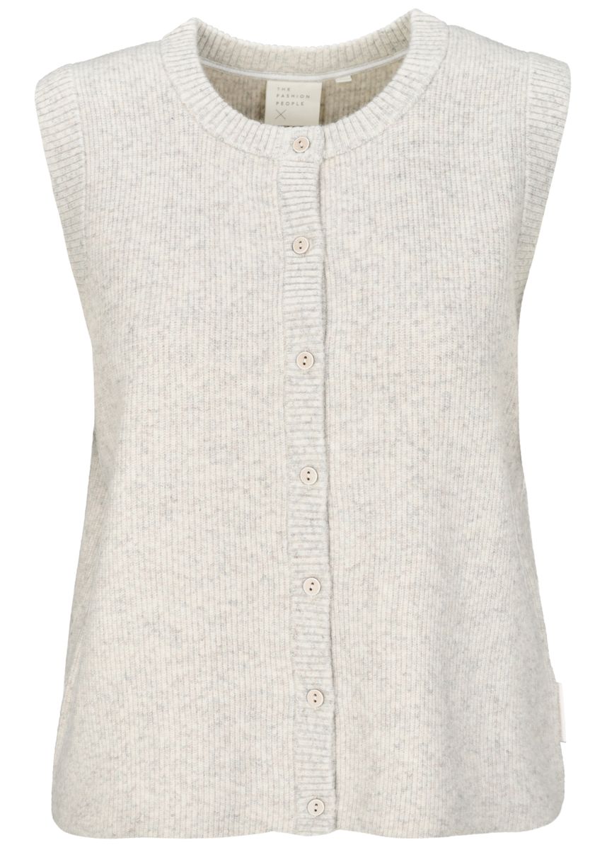Cozy knitted vest