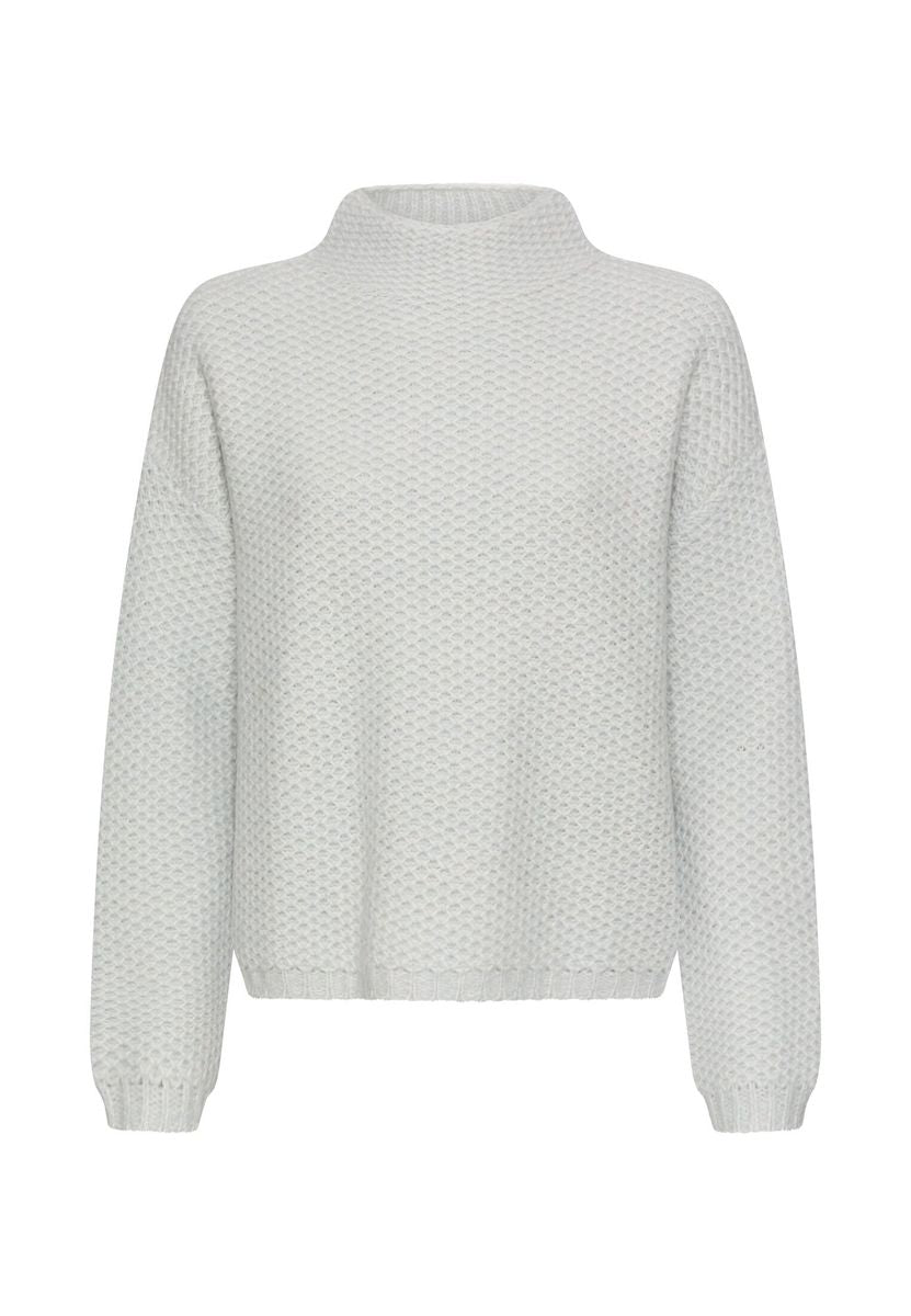 Strickpullover mit überschnittenen Schultern