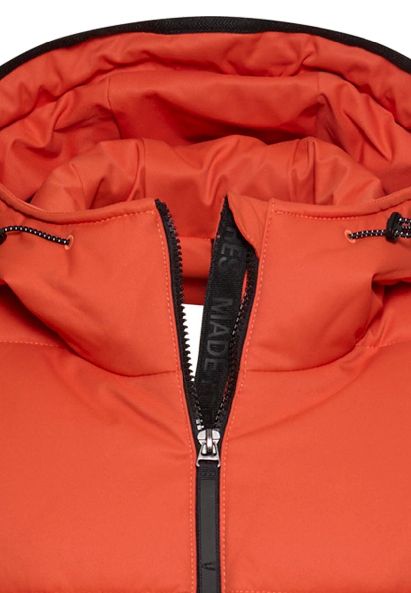 Gefütterte Jacke mit reflektierenden Details