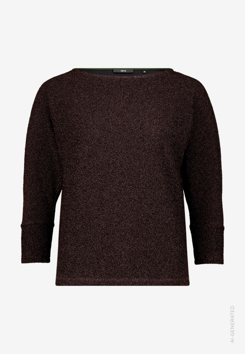Damen Shirt 3/4 Arm mit Glitzer