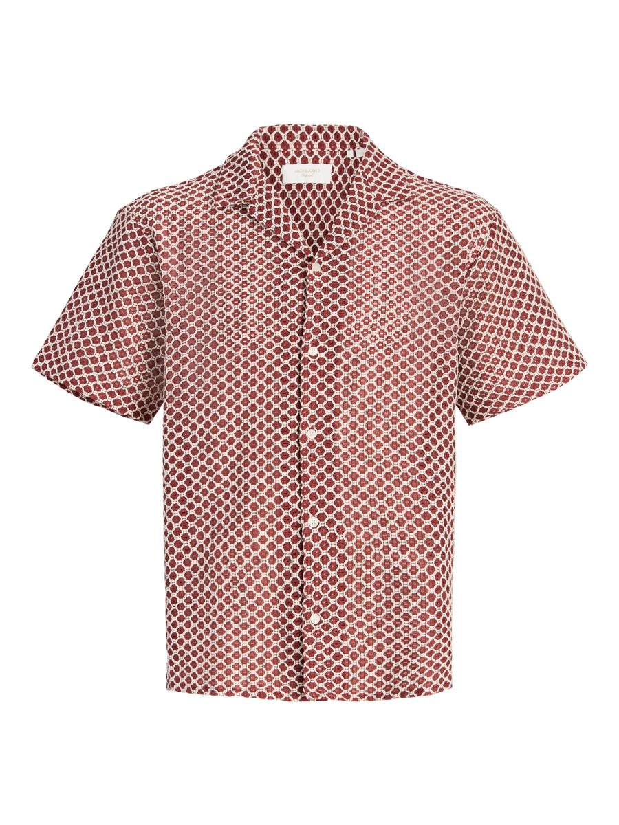 JORMONTAUK CROCHET SHIRT SS SA26 LN
