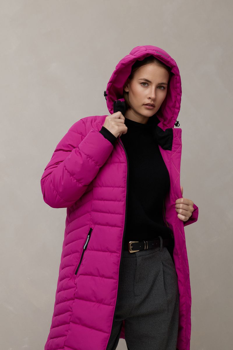 Leichter Regenparka gesteppt