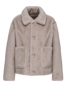Kunstpelz-Wendejacke Oversized Fit