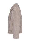 Kunstpelz-Wendejacke Oversized Fit