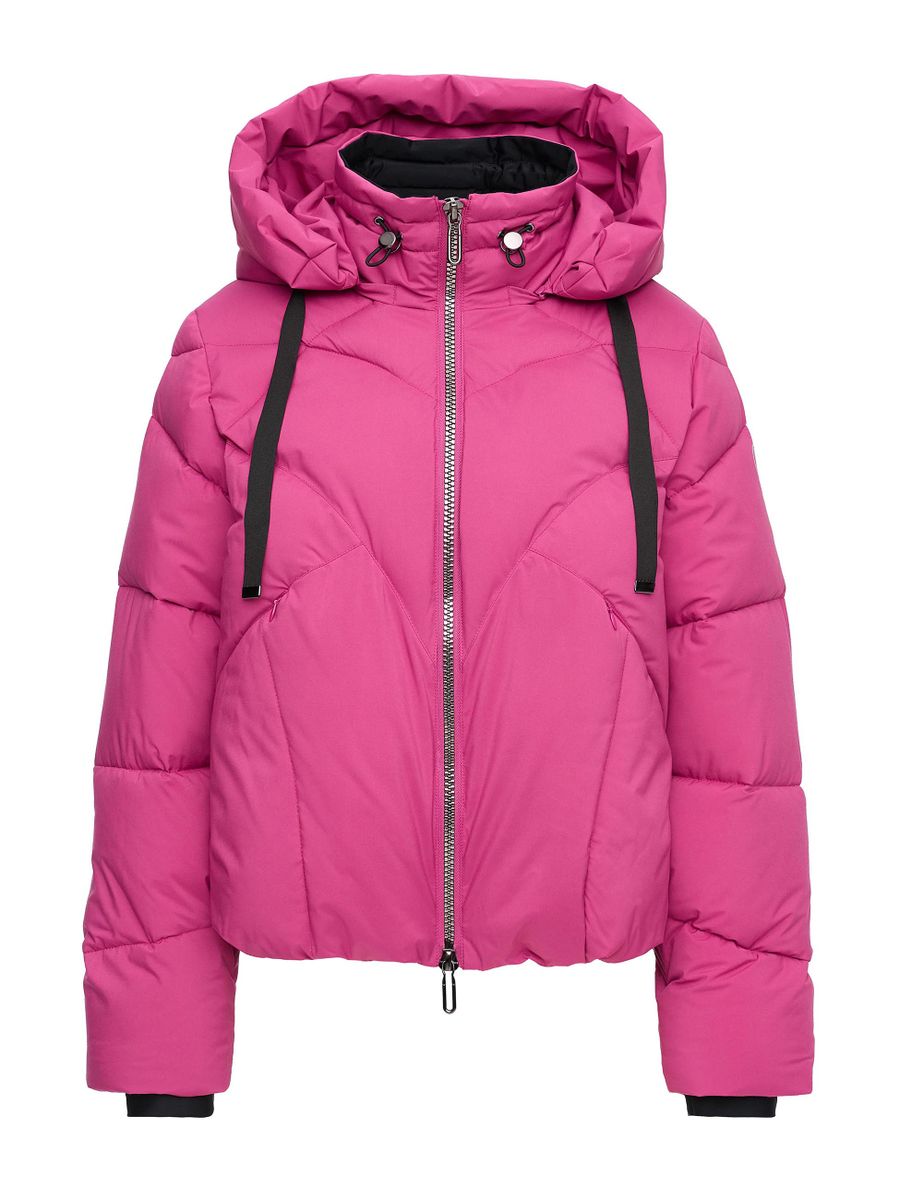 Kurze
Fakedown-Rainwearjacke
