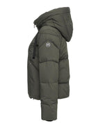 Kurze
Fakedown-Rainwearjacke