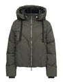 Kurze
Fakedown-Rainwearjacke