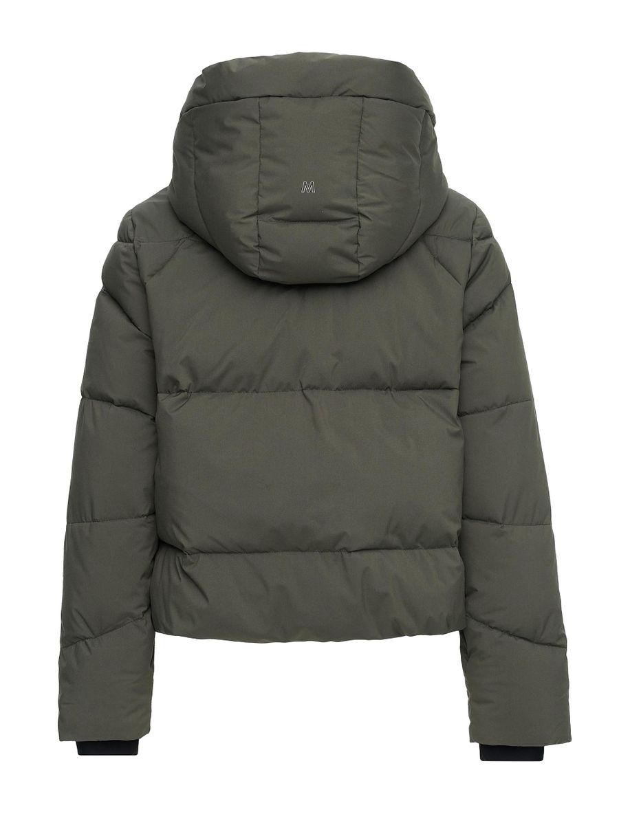 Kurze
Fakedown-Rainwearjacke