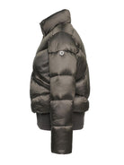 Steppblouson
mit
Strickbund