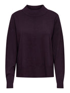 JDYAMORE L/S HN SLIT PULLOVER KNT