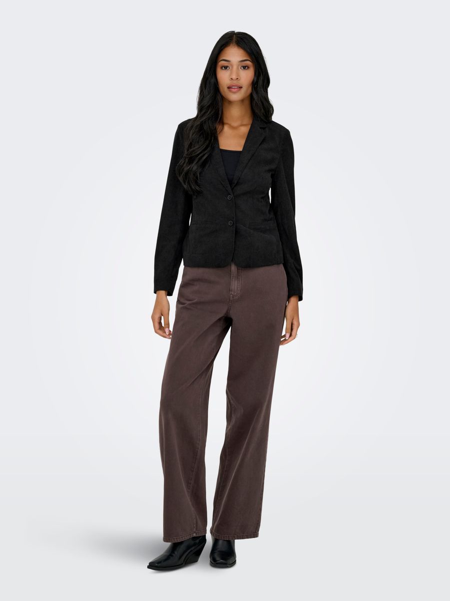 ONLPOPTRASH-LIAS L/S CORD BLAZER TLR BF