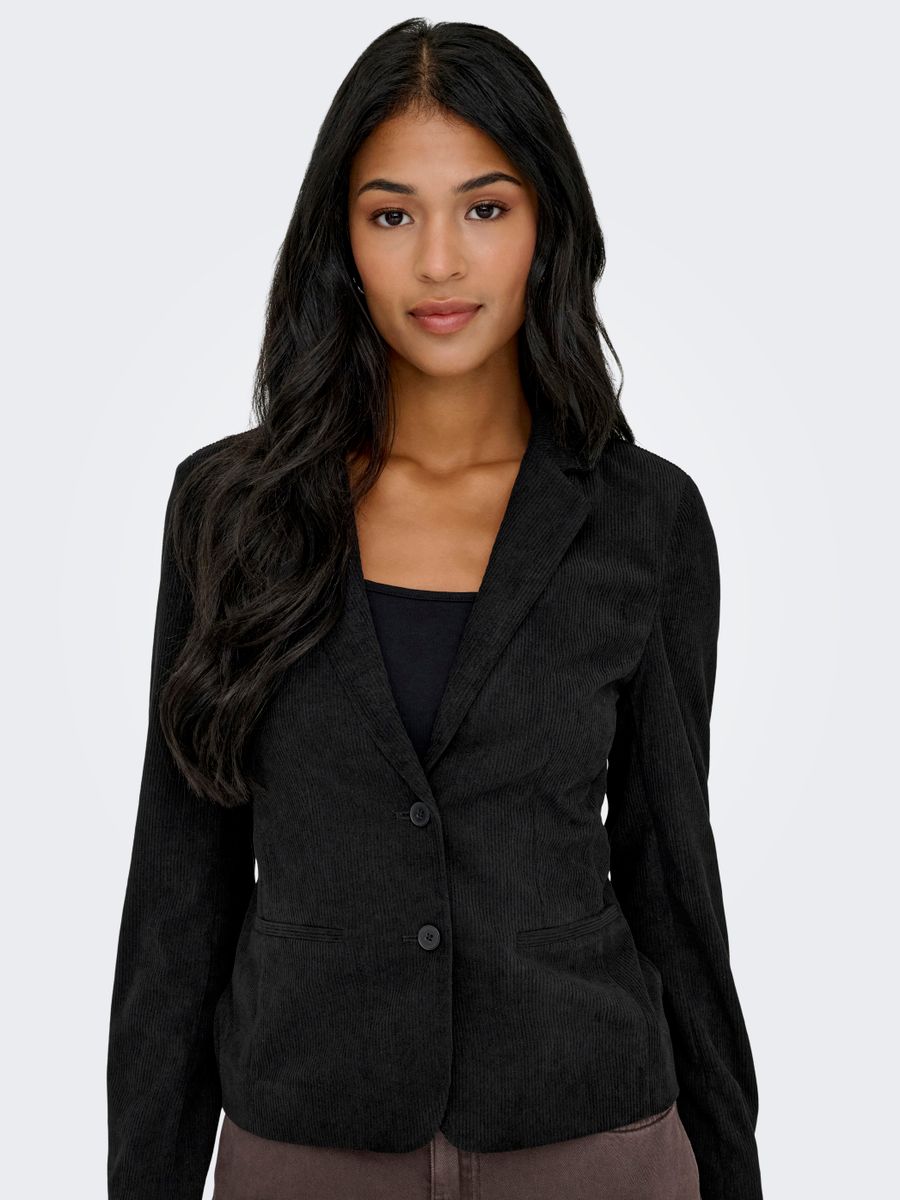 ONLPOPTRASH-LIAS L/S CORD BLAZER TLR BF