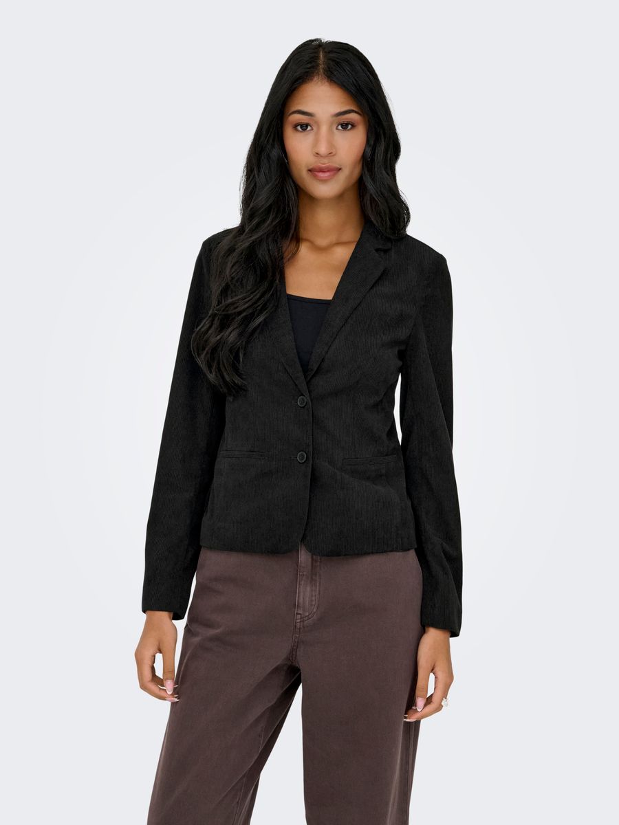 ONLPOPTRASH-LIAS L/S CORD BLAZER TLR BF