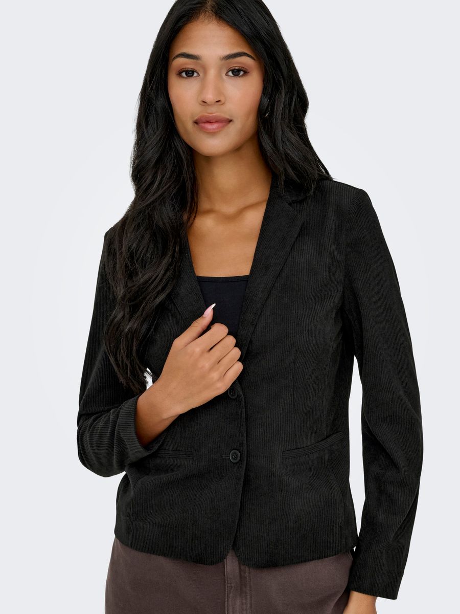 ONLPOPTRASH-LIAS L/S CORD BLAZER TLR BF