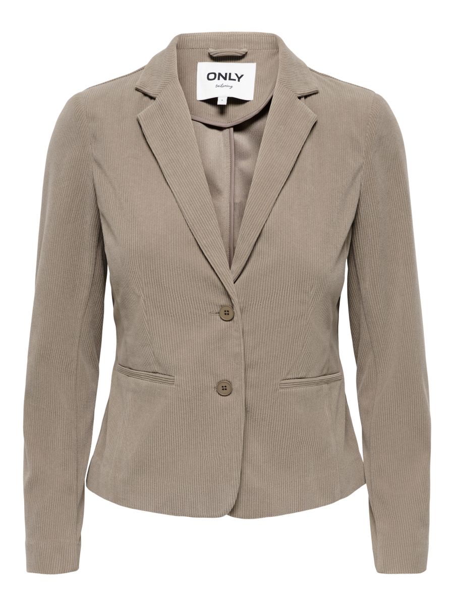 ONLPOPTRASH-LIAS L/S CORD BLAZER TLR BF